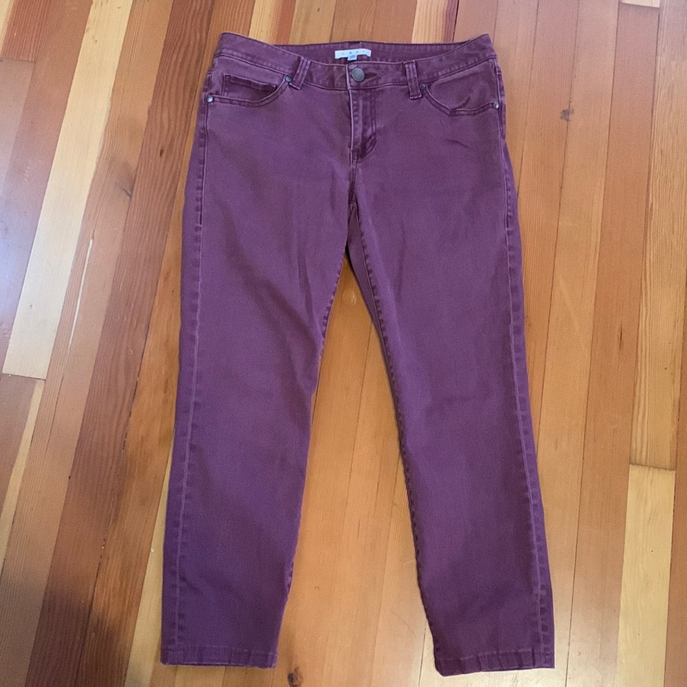 CAbi size 8 jeans colorful jeans
